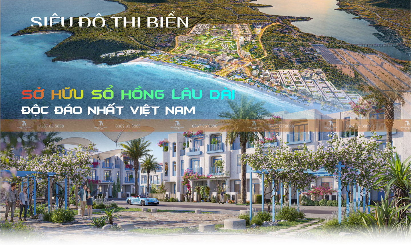 Nhà phố biển sông Town Caraworld Cam Ranh