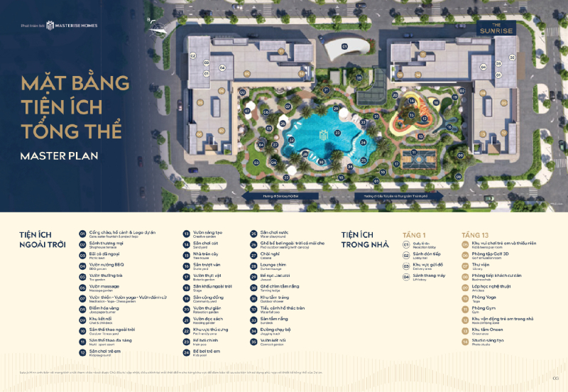 Tiện ích dự án Masteri Grand Avenue