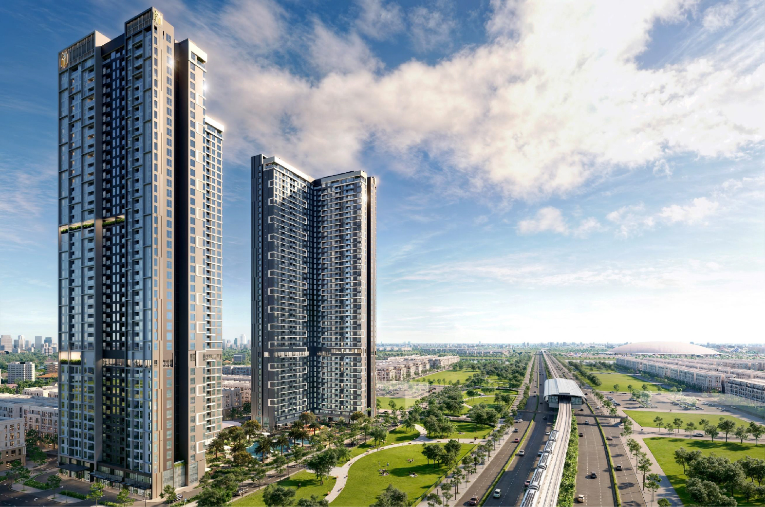 Tổng quan 2 tòa Masteri Grand Avenue