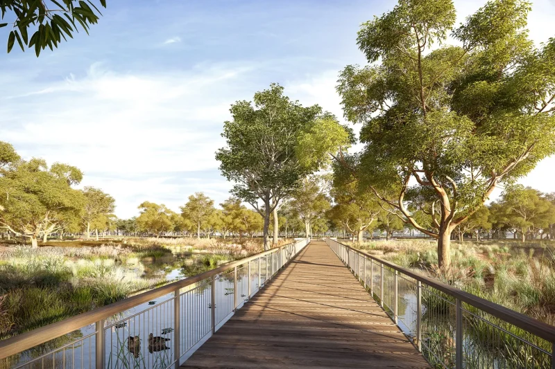 Tiện ích công viên ngoài trời dự án The Grove