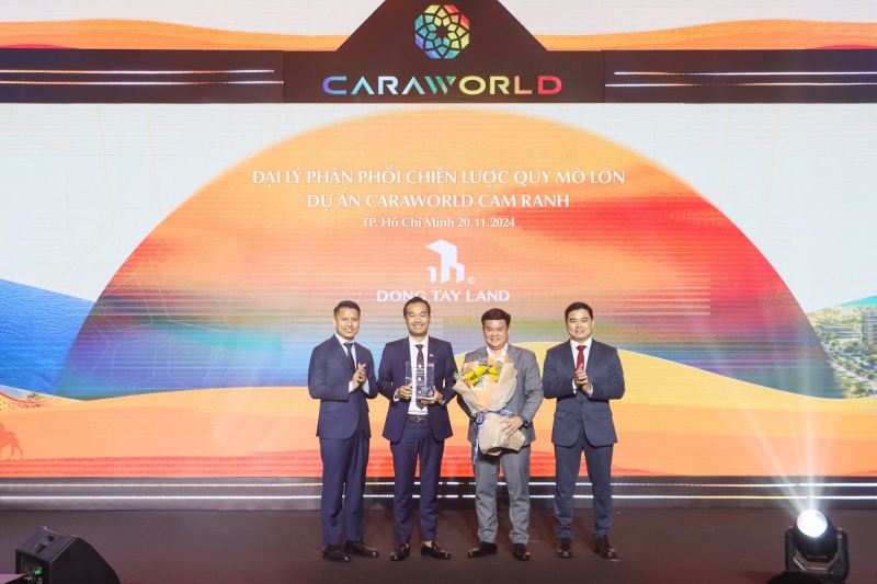 Đông Tây Land là đại lý phân phối chiến lược quy mô lớn của dự án CaraWorld Cam Ranh.