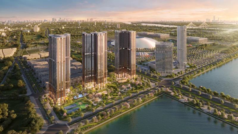 Tổng thể dự án The Cosmopolitan Cổ Loa