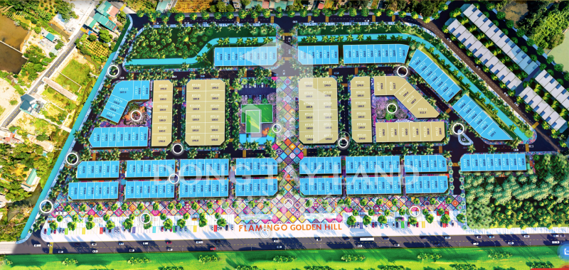 Mặt bằng dự án Flamingo Golden Hill