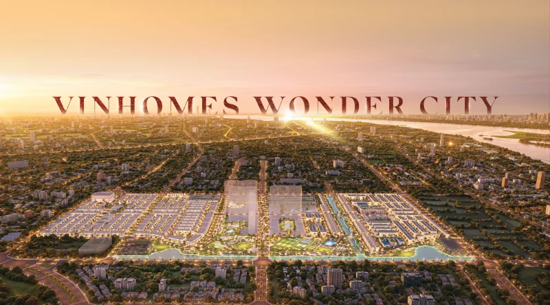 Phối cảnh Vinhomes Wonder City Đan Phượng