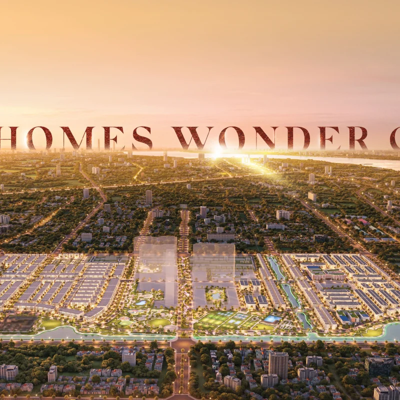 Phối cảnh Vinhomes Wonder City Đan Phượng