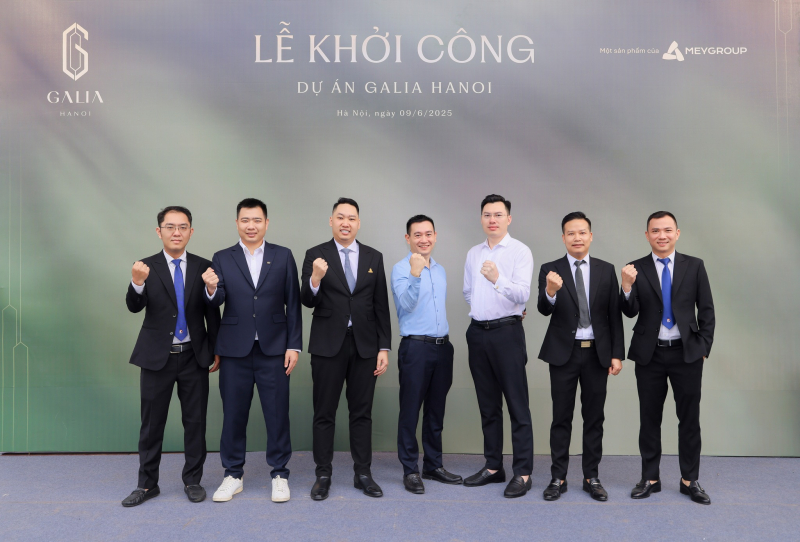 Đông Tây Land Miền Bắc có mặt trong lễ khởi công dự án Galia Hà Nội